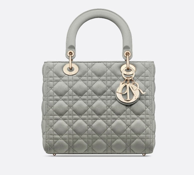 Explosive style 💕Return goods Lady Dior classic 5⃣️ lattice 🍡24cm 6605