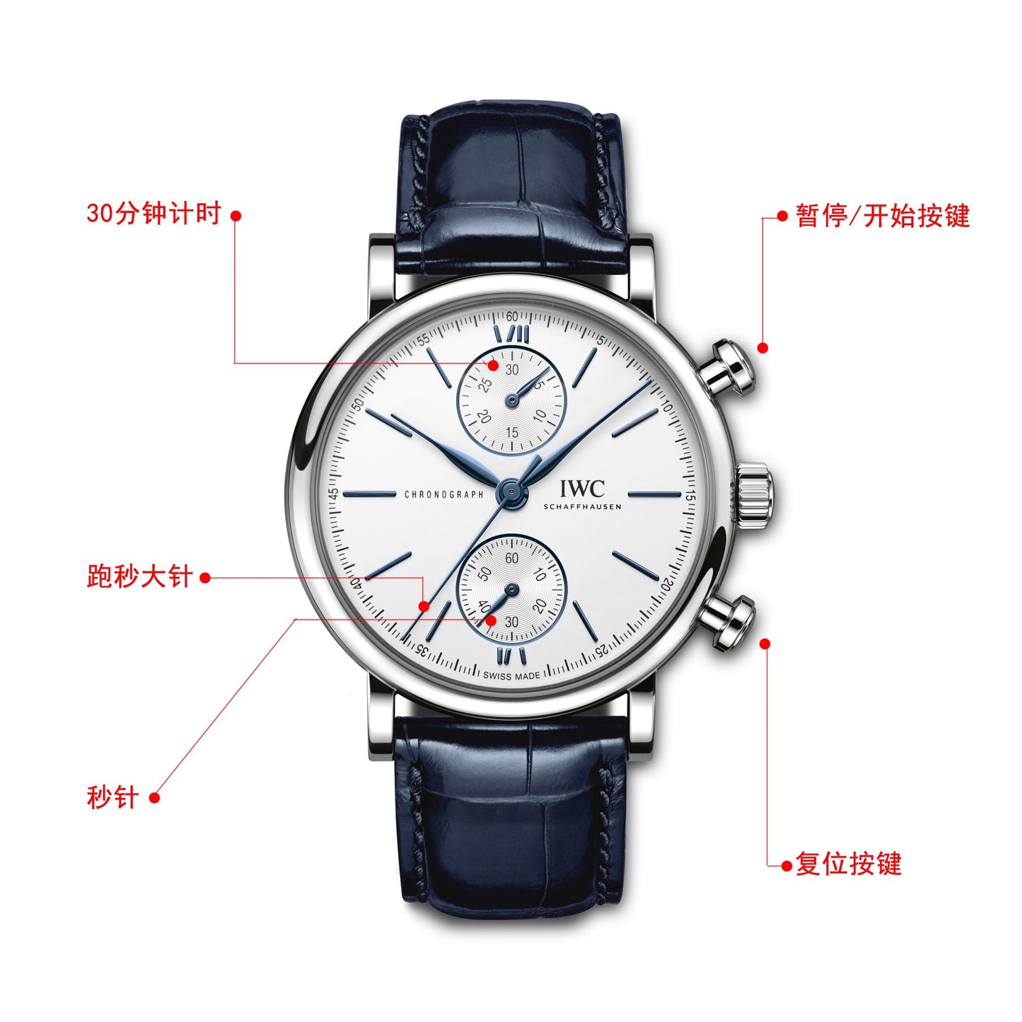[TW Factory] New products will be launched in 2022, IWC Portofino Chronograph Series