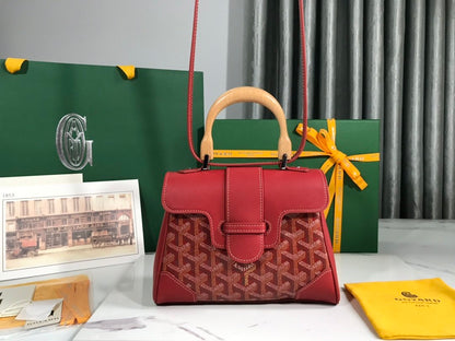 115035💭Goyard mini Saigon Saigon bag Symbolizes love, elegance, and exquisite Saigon bag!