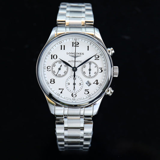 Newly launched Longines L2.759.4 six-needle multi-function machine