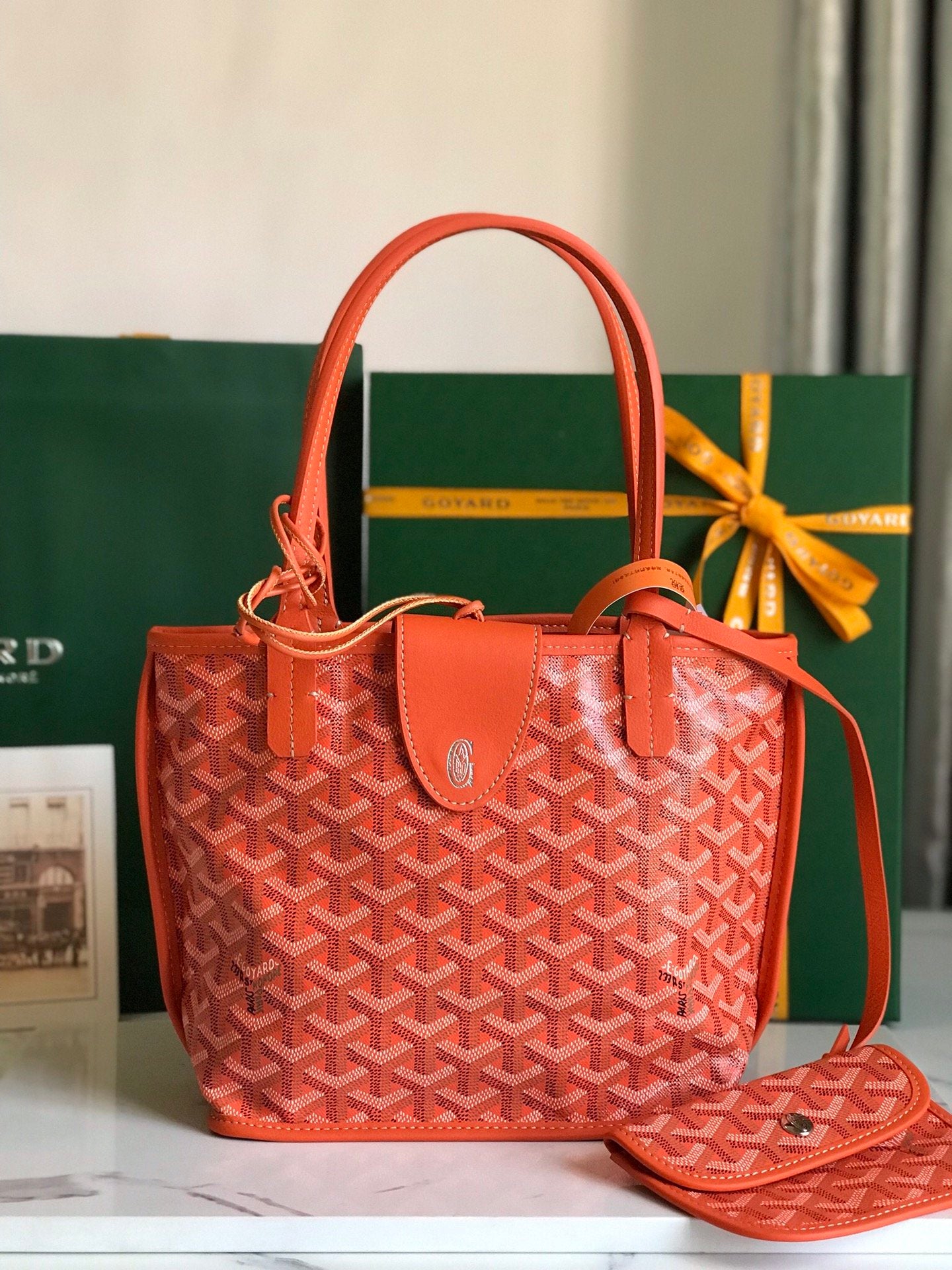 Mini reversible shopping bag Goyard (Goya)
