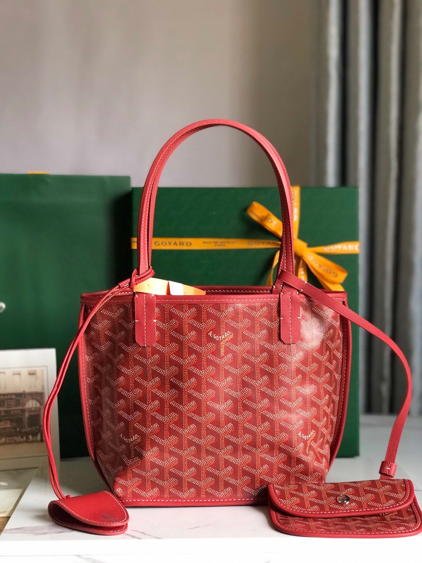 Mini reversible shopping bag Goyard (Goya)