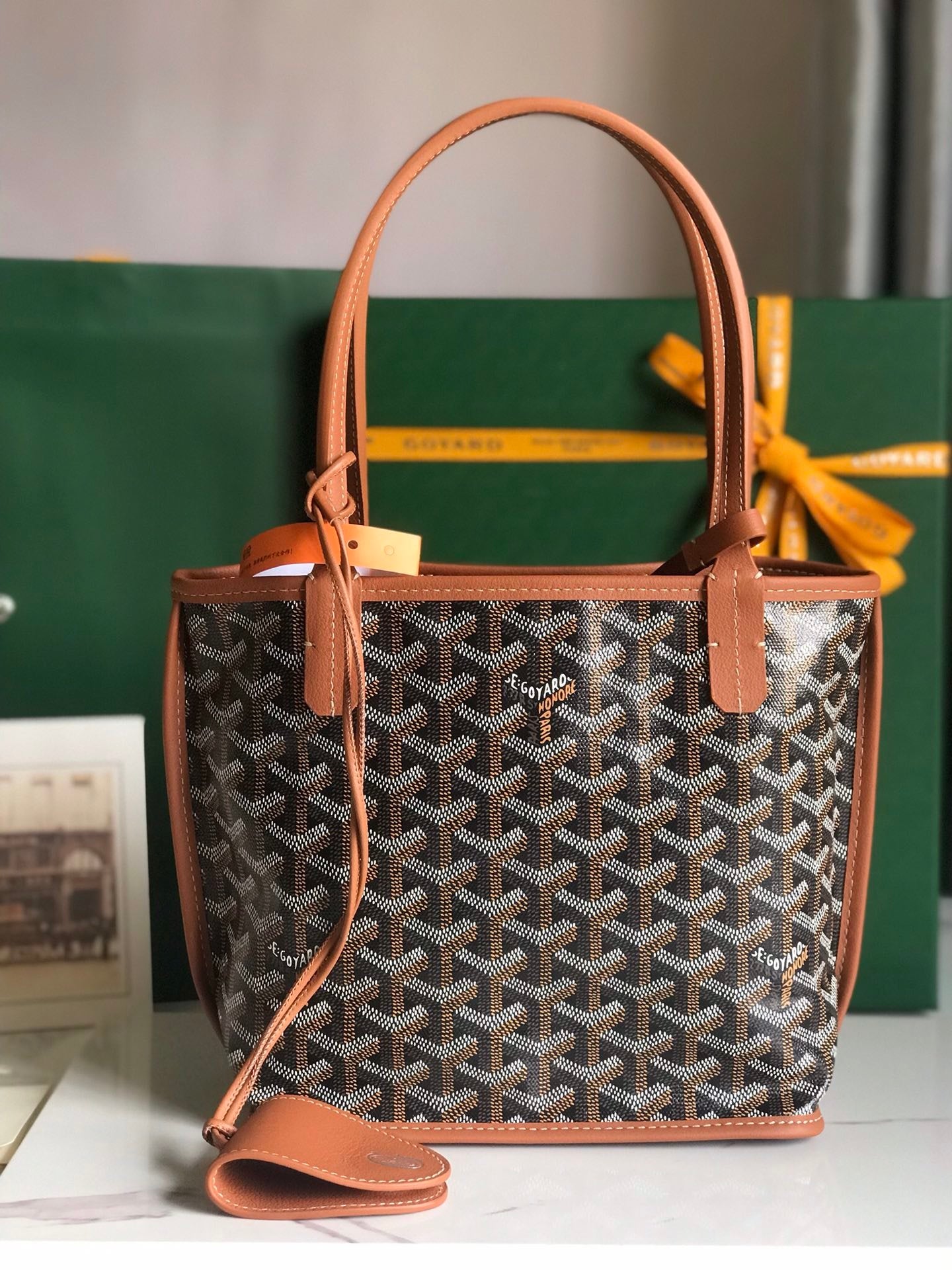 Mini reversible shopping bag Goyard (Goya)