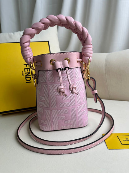 Fendi classic explosion 🌈 double F bucket bag.