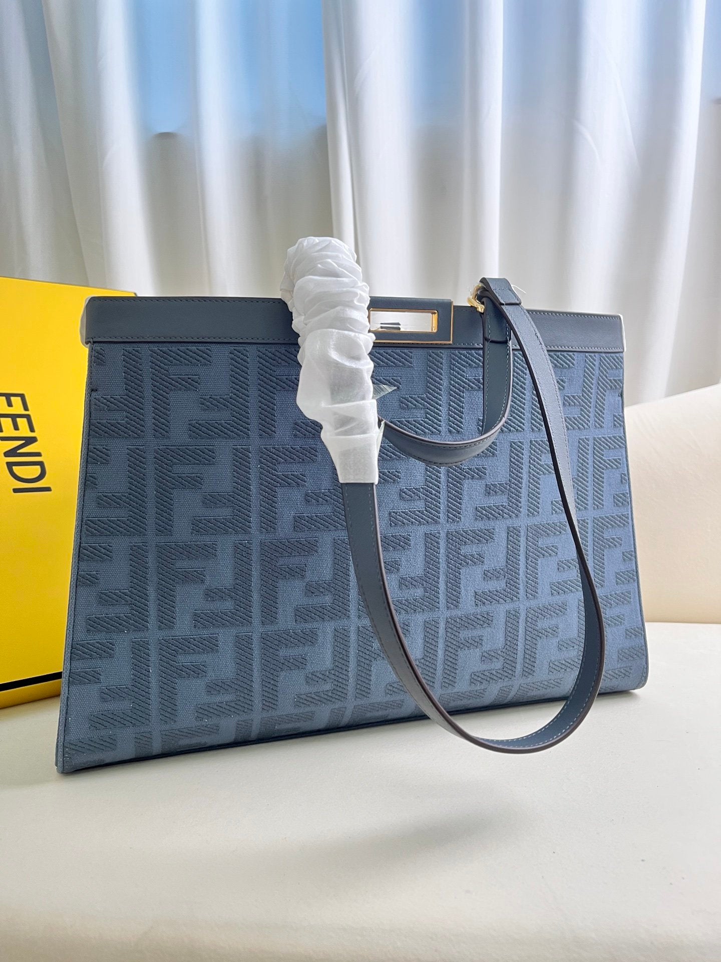 Peekaboo X-Tote Handbag Embroidered Tote!