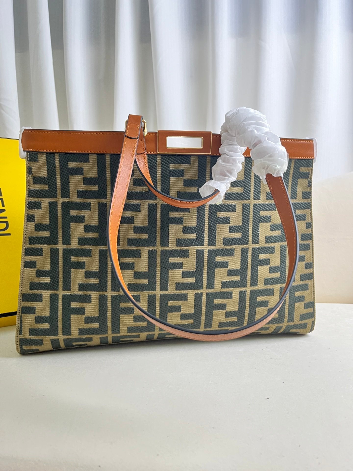 Peekaboo X-Tote Handbag Embroidered Tote!