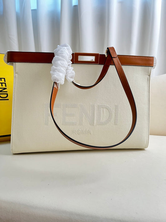 Peekaboo X-Tote Handbag Embroidered Tote!