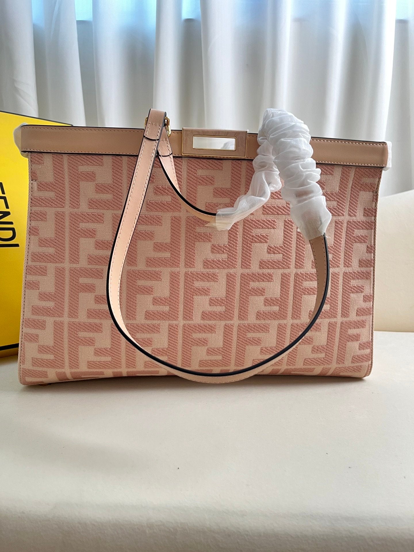 Peekaboo X-Tote Handbag Embroidered Tote!