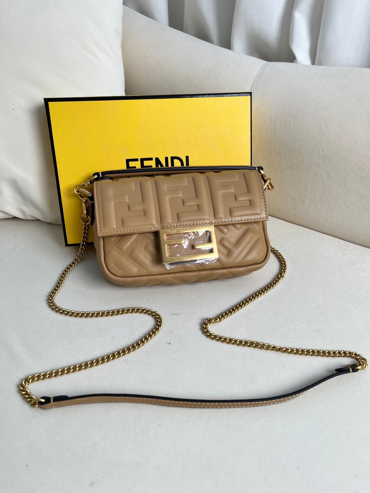 Baguette handbag black leather bag