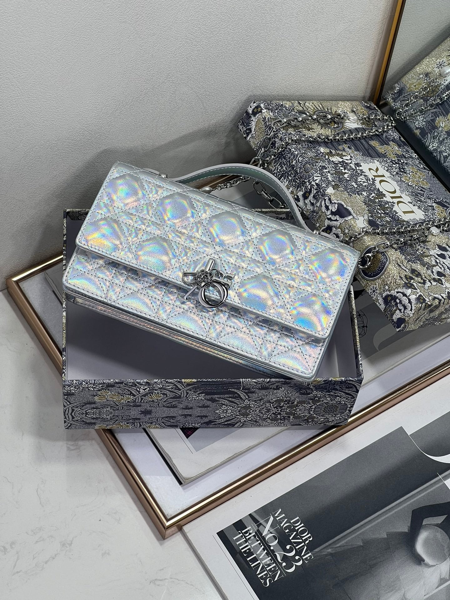 Explosive [Celebration] return 0604 Lady Di❤r 💕Cannage Clutch Bag 💕 21cm
