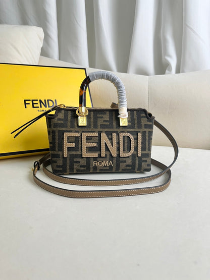 By The Way Mini Bag Small Boston Bag in Black Leather