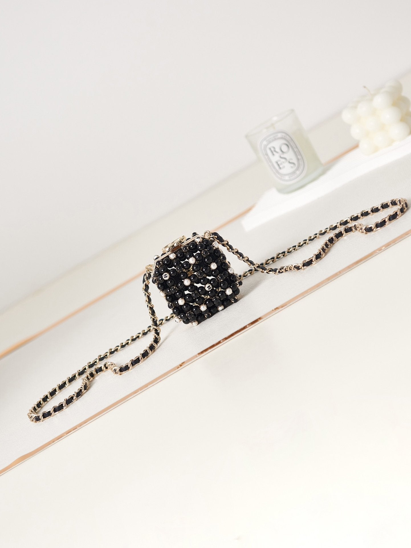 𝐂𝐡𝐚𝐧𝐞𝐥 𝐒𝐒2023 Spring and Summer Heavy Industry Dinner Bag Series full package Style number AS3769 Size 8-7-7