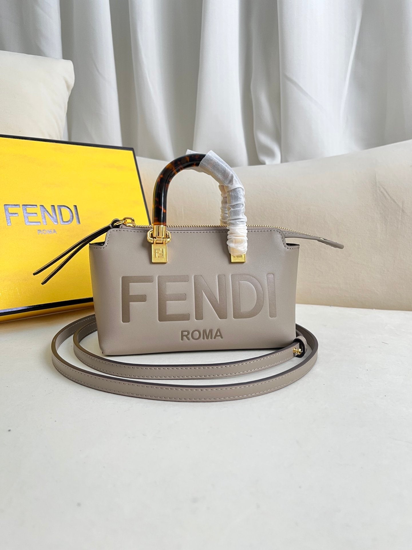 By The Way Mini Bag Small Boston Bag in Black Leather
