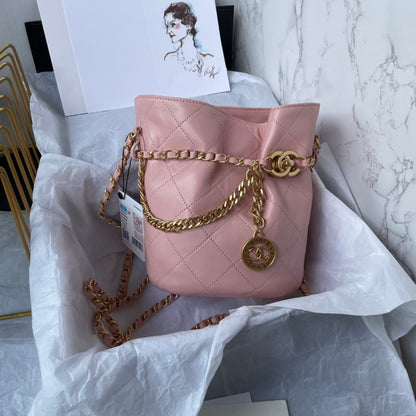 ✨New in stock✨23s gold coin chain bucket bag
