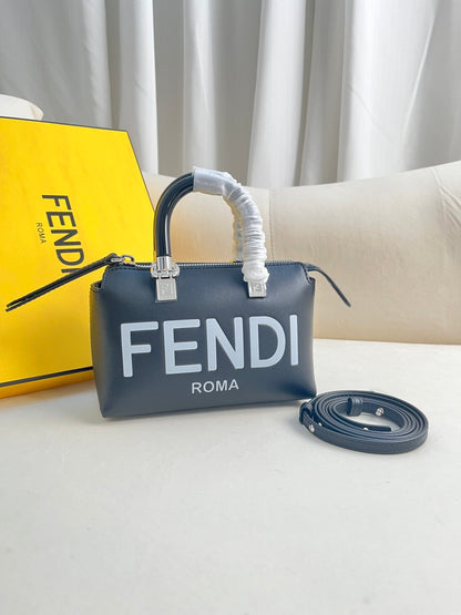 By The Way Mini Bag Small Boston Bag in Black Leather