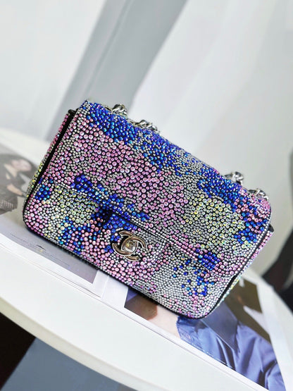 𝐂𝐡𝐚𝐧𝐞𝐥 Rhinestone CF Collection Size: 23 (cm)