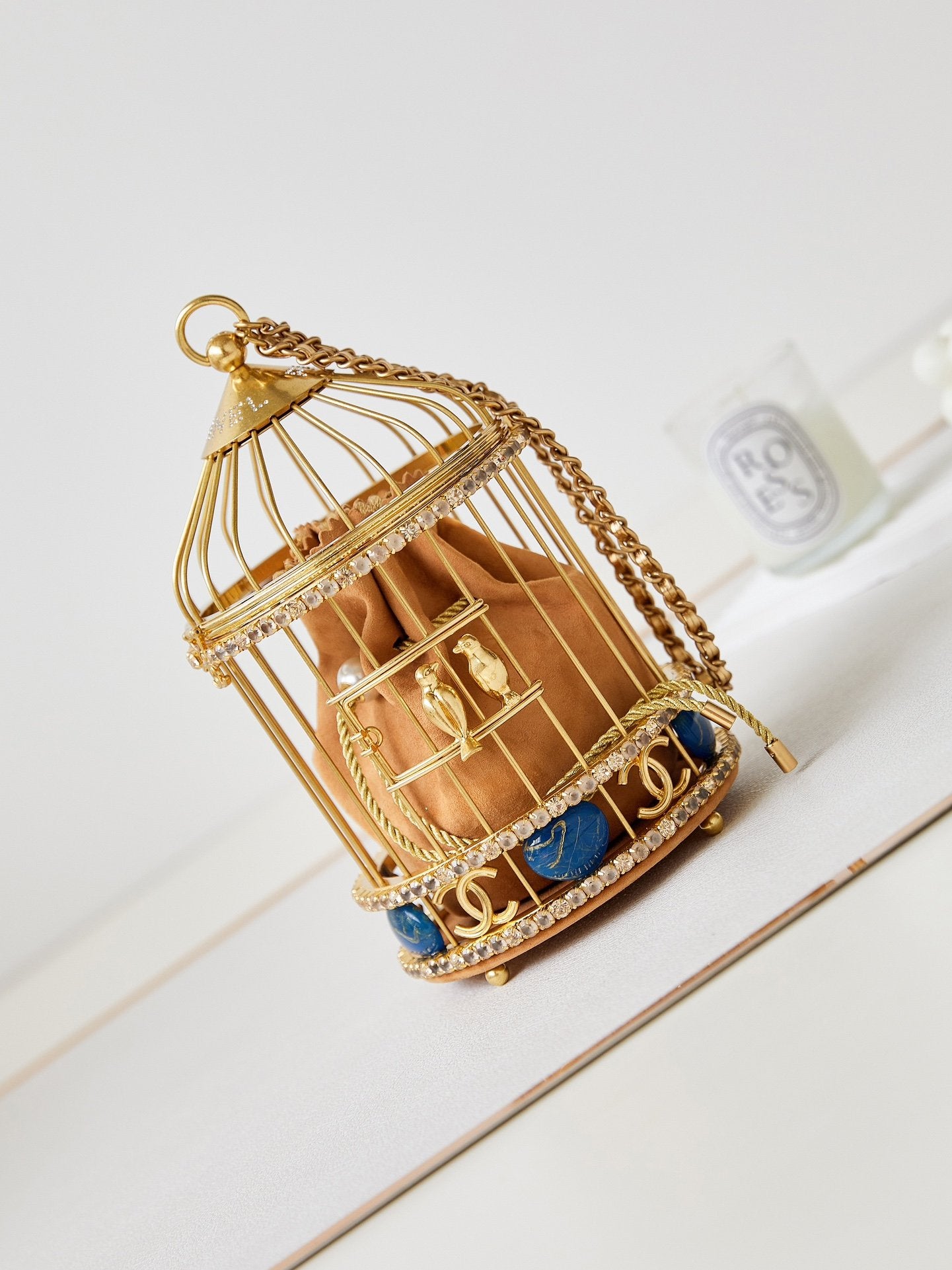 The high-end handicraft workshop has produced a "birdcage" in real life. It's a stunning work of art❕❕❕❕