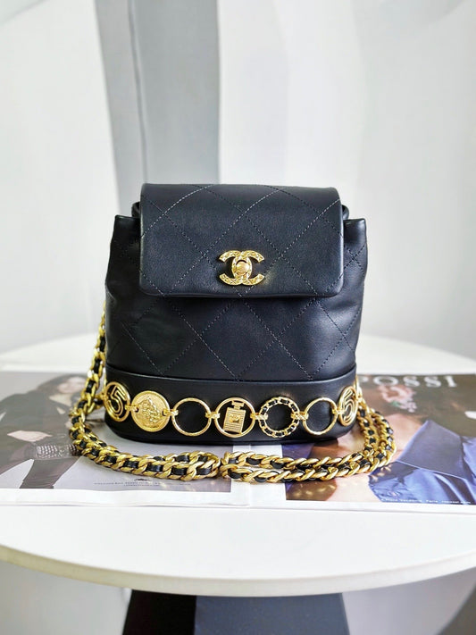 𝐂𝐡𝐚𝐧𝐞𝐥 23b Backpack Gold Coin