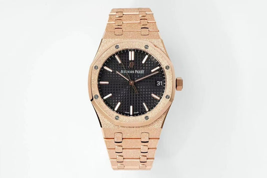 IP.Factory's pixel-level work - Audemars Piguet 15500 integrated movement 4302 version, the number of Steel King Noble Lasting Power (Frost Gold Custom Edition) is not much.