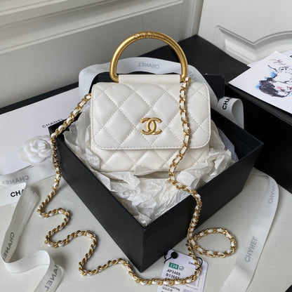 Chanel 23B metal bracelet flip phone bag