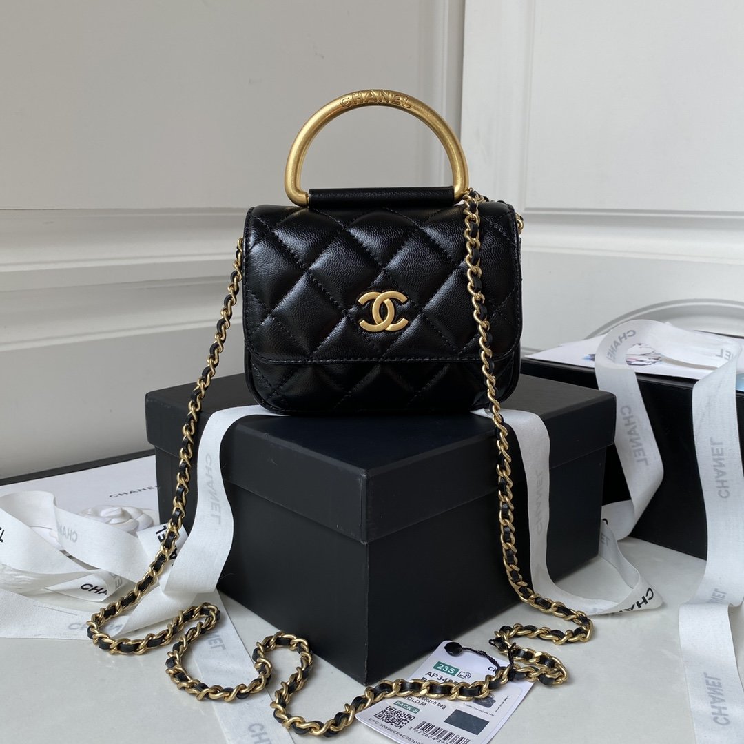 🌐Chane1 2022SS early spring latest catwalk model AS3214 classic rhombic flap bag decorated with rough gold chains to embellish the handbag, stand out and perform eternally ♾️ Elegant, especially praise 👍 Size: 17×21×6cm