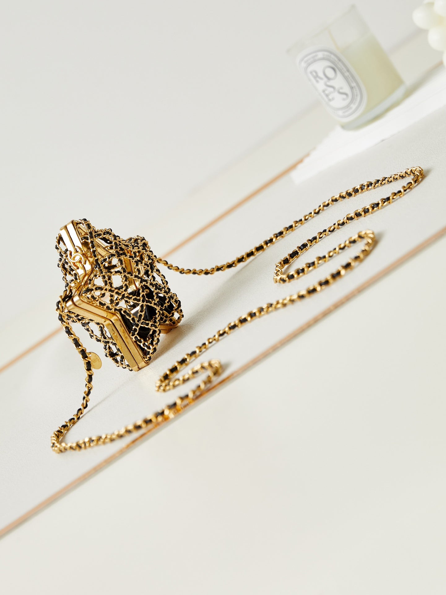 Star Rigid Evening Bag in Shiny Metal!