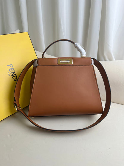 large black Peekaboo ISeeU bag