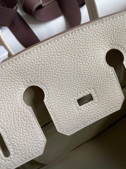 BK25cm，milkshake silver buckle