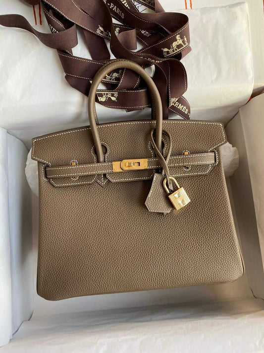 BK25cm,Elephant gray gold buckle
