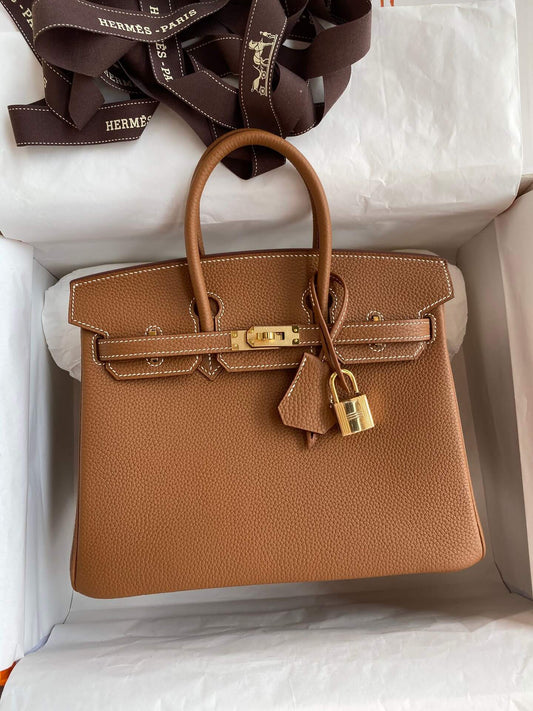 BK25cm,golden brown gold buckle