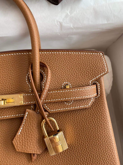 BK25cm,golden brown gold buckle