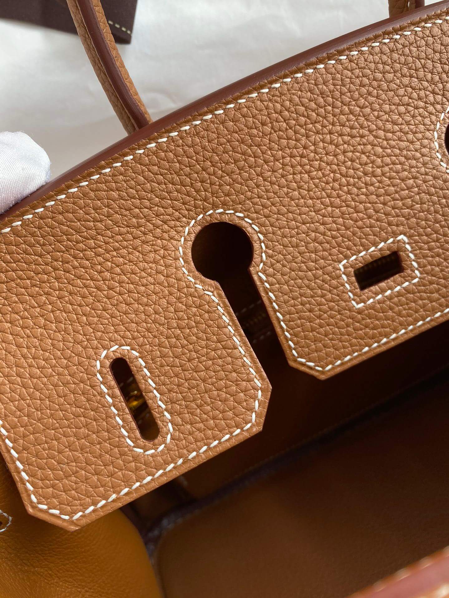 BK25cm,golden brown gold buckle