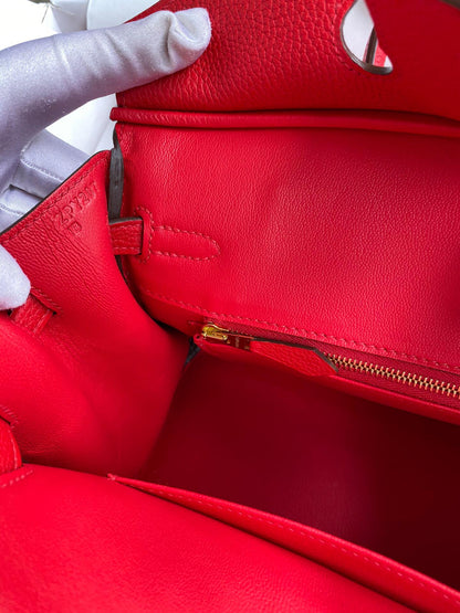 BK25cm,red gold buckle