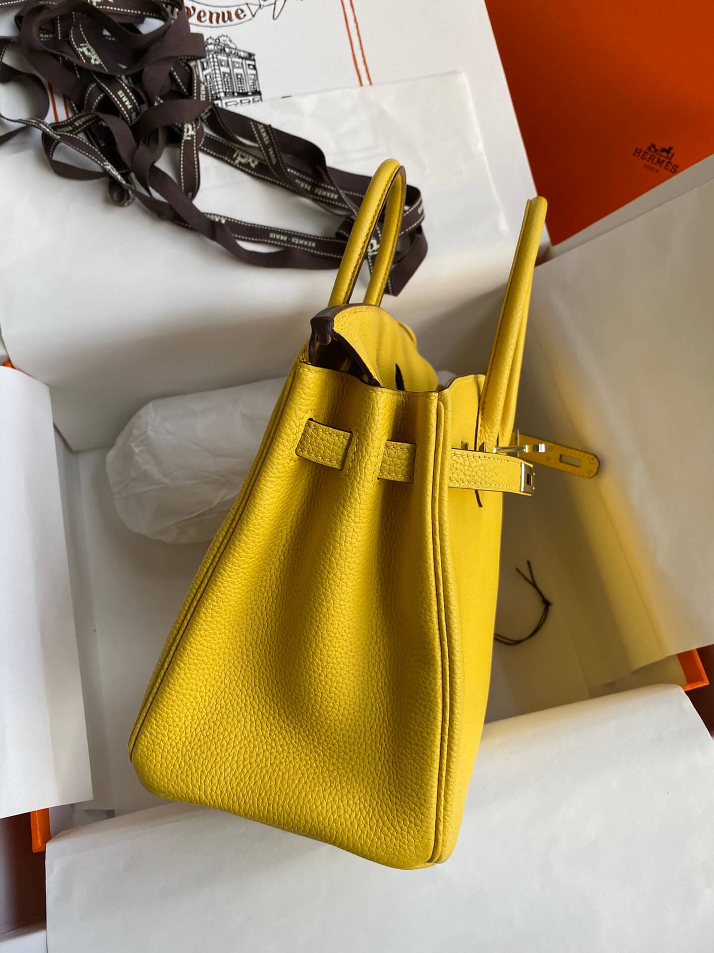 BK25cm,Amber Silver Buckle
