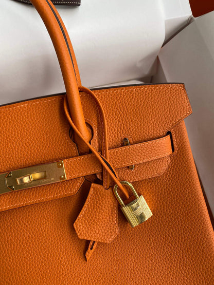 BK25cm,Classic Orange Gold Buckle