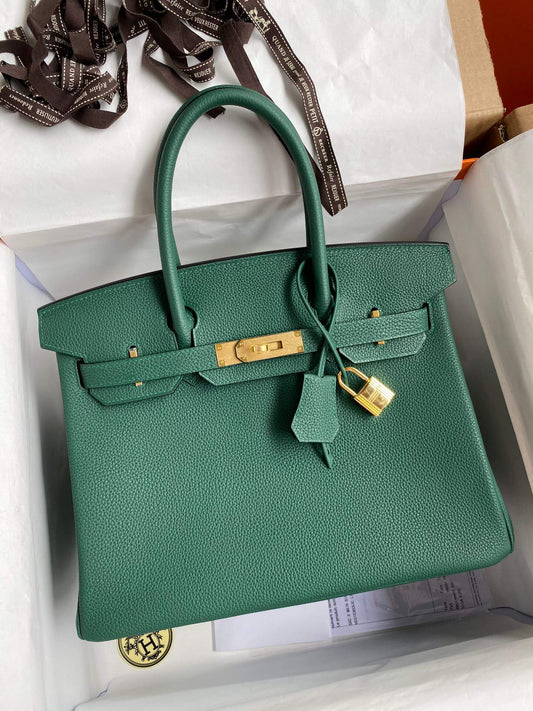 BK25cm,Peacock Green Gold Buckle