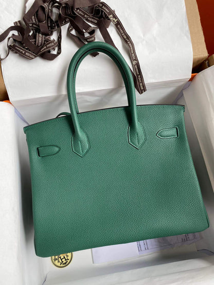 BK25cm,Peacock Green Gold Buckle