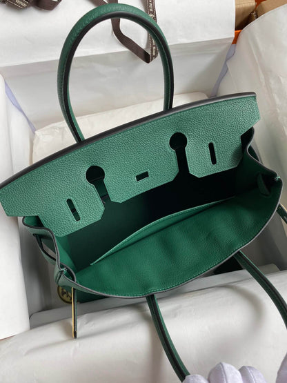 BK25cm,Peacock Green Gold Buckle