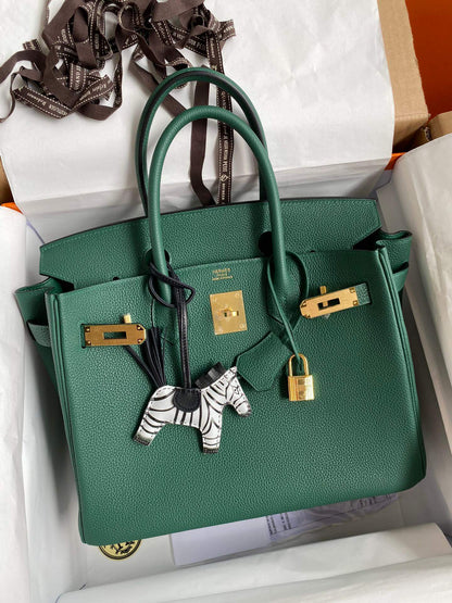 BK25cm,Peacock Green Gold Buckle