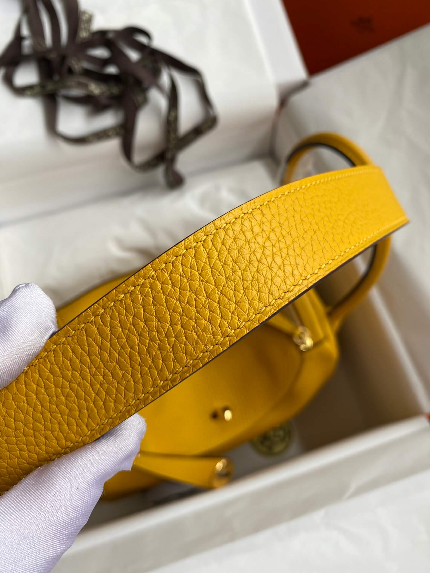 LD26cm,Amber gold buckle