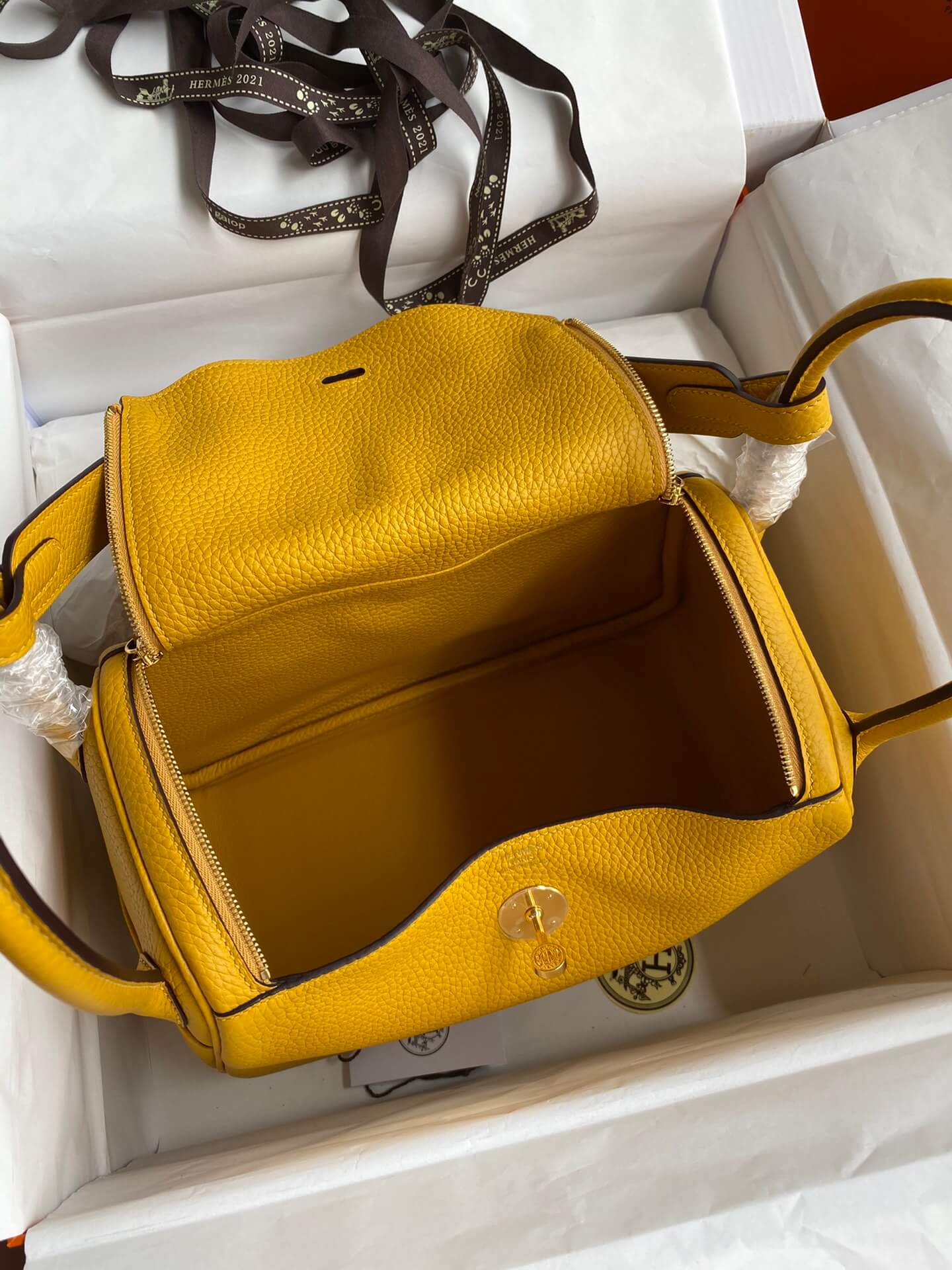 LD26cm,Amber gold buckle