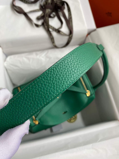 LD26cm,Peacock Green Gold Buckle