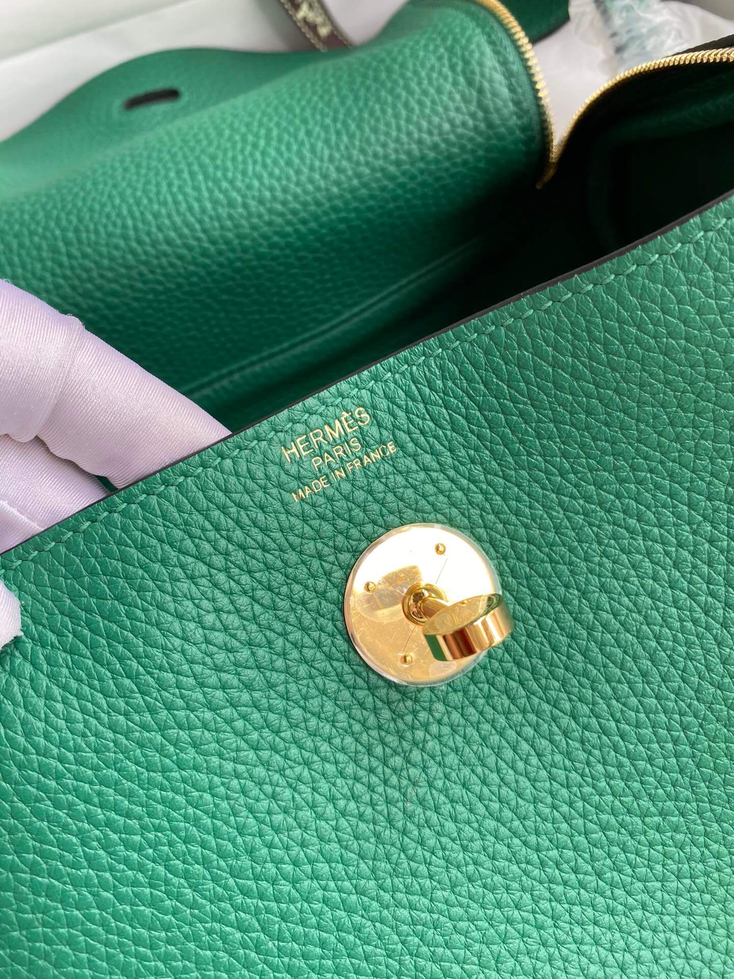 LD26cm,Peacock Green Gold Buckle