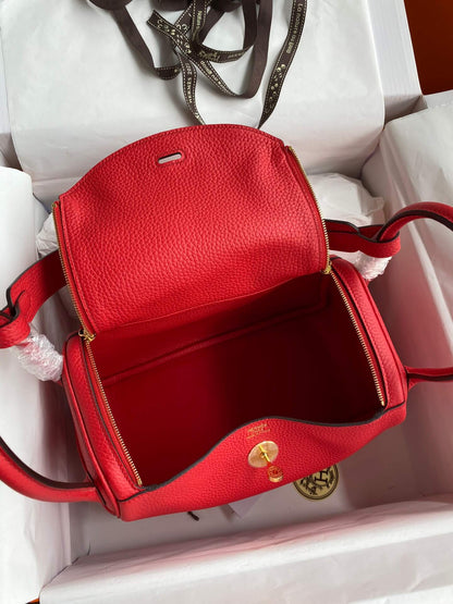 LD26cm,red gold buckle