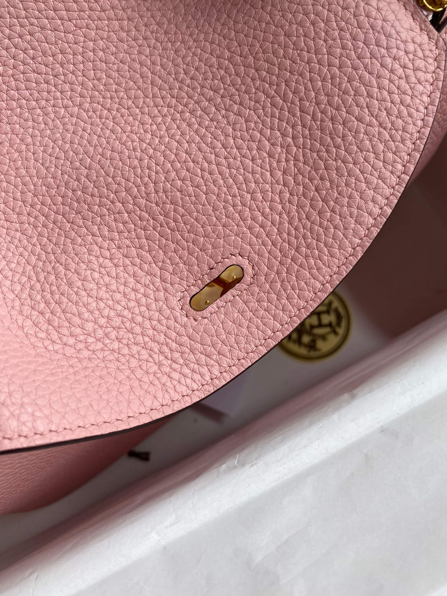 LD26cm,3q Cherry Blossom Pink Gold Buckle