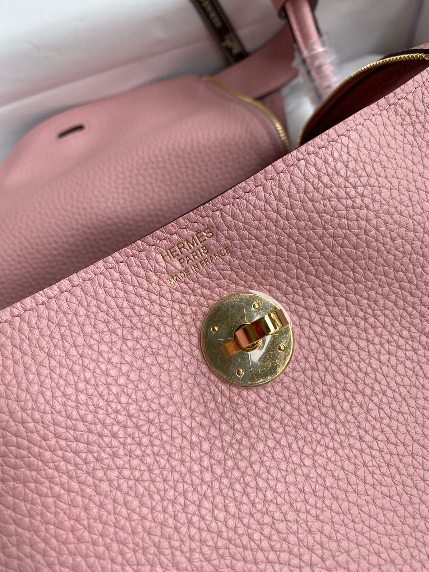 LD26cm,3q Cherry Blossom Pink Gold Buckle