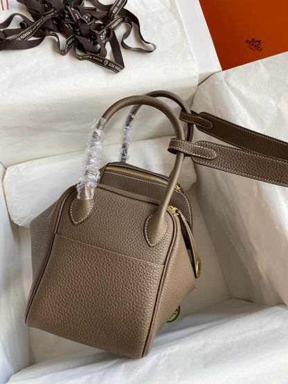 LD26cm,Elephant gray gold buckle