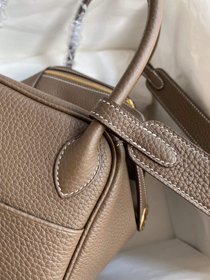LD26cm,Elephant gray gold buckle