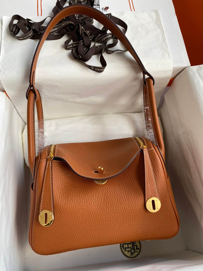 LD26cm,golden brown gold buckle