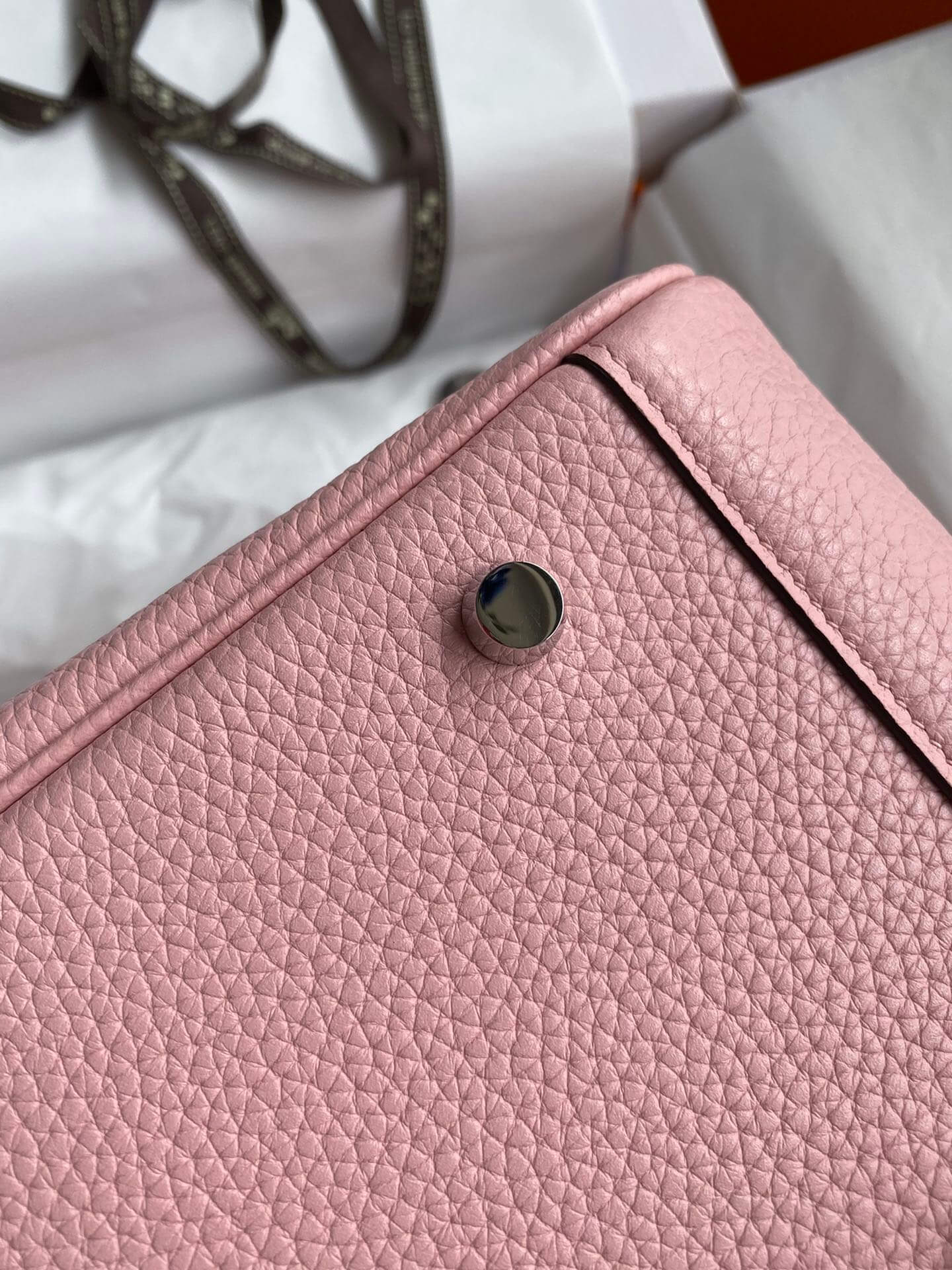 LD26cm, 3q Cherry Blossom Pink Silver Buckle